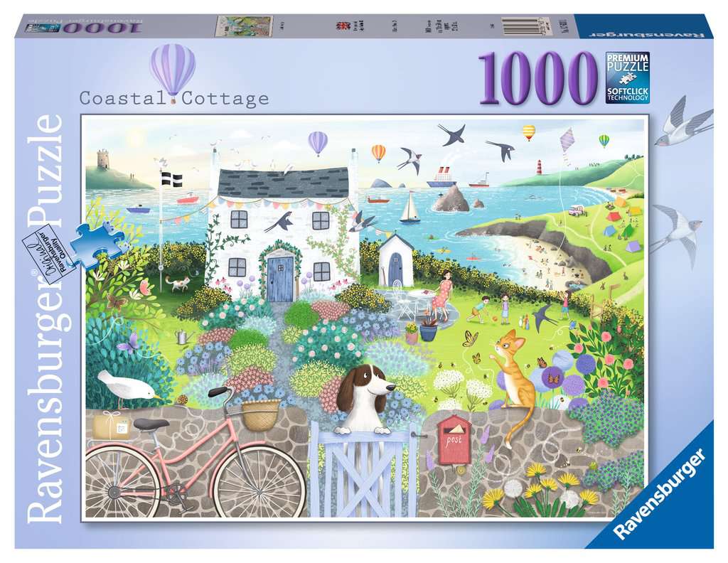 Coastal Cottage – 1000 Piece Jigsaw Puzzle (Ravensburger)
