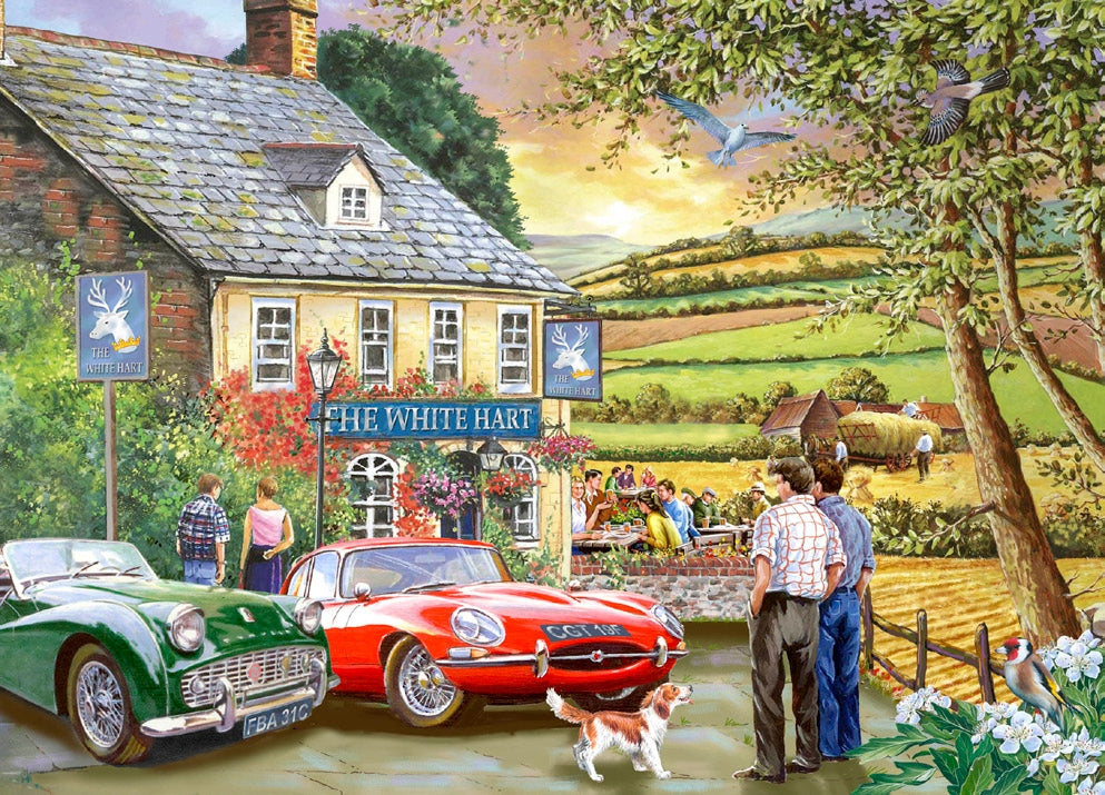 Artwork: Pleasant Evening – 500 Piece Jigsaw Puzzle (House of Puzzles)
