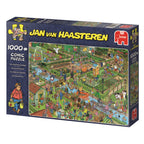 Box, turned left: The Vegetable Garden by Jan Van Haasteren – 1000 Piece Jigsaw Puzzle (Jan van Haasteren)