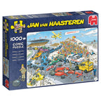 Box, turned right: Grand Prix: The Start – 1000 Piece Jigsaw Puzzle (Jan van Haasteren)