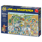 Box, turned left: The Winery by Jan Van Haasteren – 3000 Piece Jigsaw Puzzle (Jan van Haasteren)