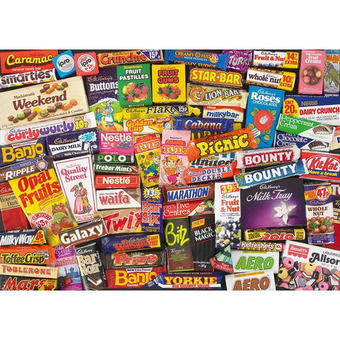 1980s Sweet Memories – 1000 Piece Jigsaw Puzzle (Gibsons)