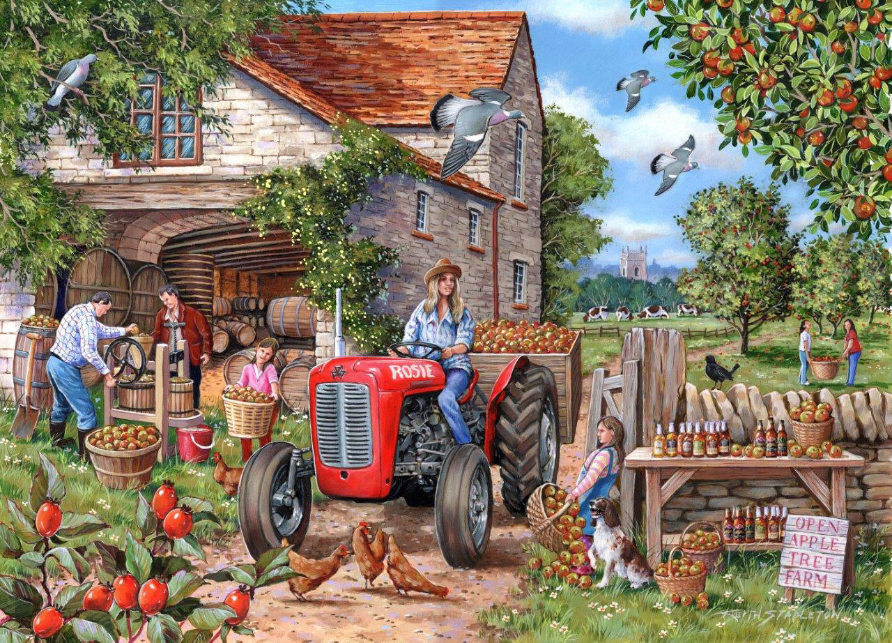 Farmer's Friends – 4 x BIG 250 Piece Jigsaw Puzzle (HOP)