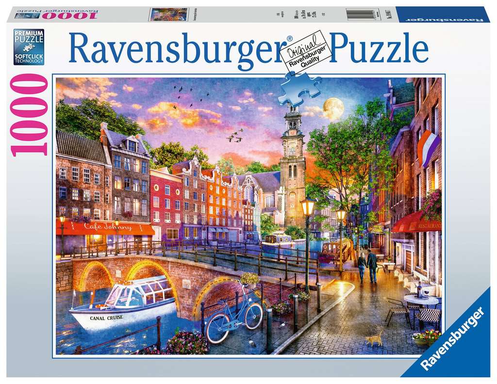 Puzzle Wim - Amsterdam - 1000 Pièces Puzzle Wim - Amsterdam - 1000 Pièces