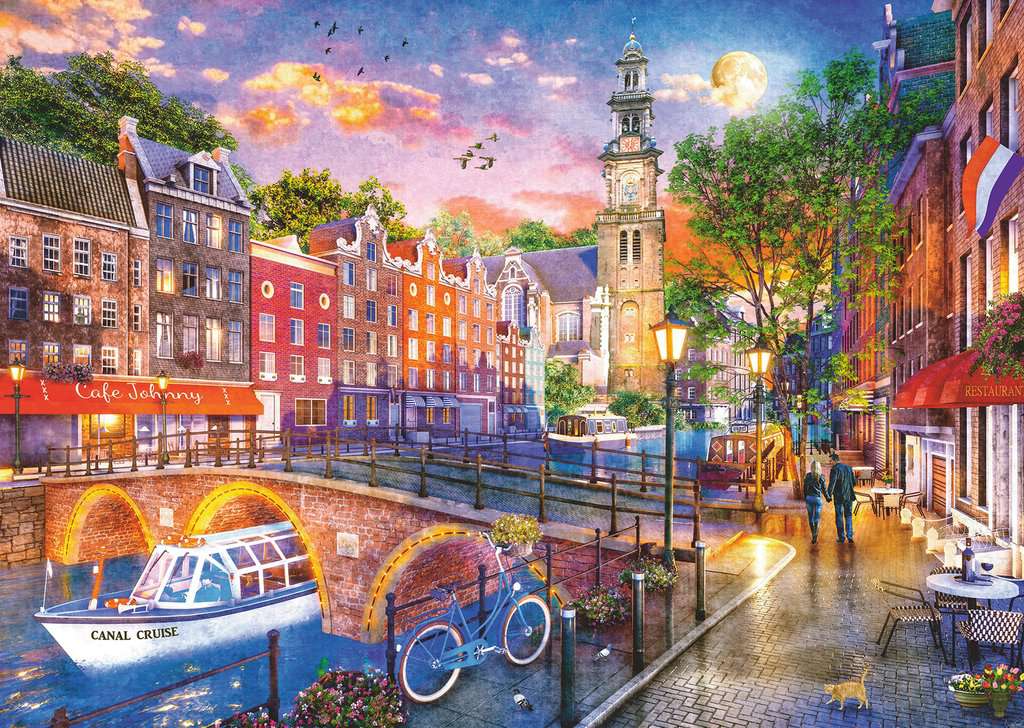 Amsterdam – 1000 Piece Jigsaw Puzzle (Ravensburger)