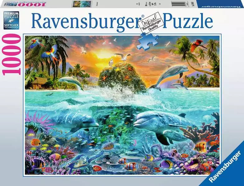 Ravensburger - The Underwater Island - 1000 Piece Jigsaw Puzzle