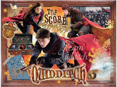 Artwork: Harry Potter Quidditch – 1000 Piece Jigsaw Puzzle (Winning Moves)