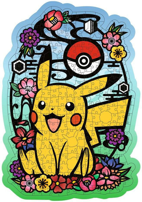 Artwork: Pokemon Pikachu – 300 Piece Wooden Jigsaw Puzzle (Ravensburger)