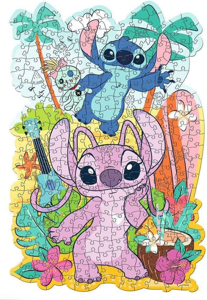 Artwork: Disney Stitch – 300 Piece Wooden Jigsaw Puzzle (Ravensburger)