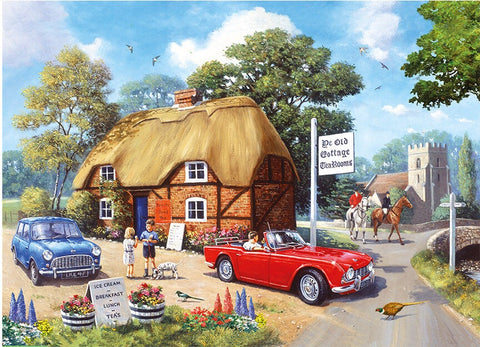 Artwork: A Stop For Tea by Kevin Walsh – 1000 Piece Jigsaw Puzzle (Kidicraft)
