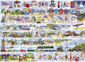 Artwork: Cream Teas & Queuing – 1000 Piece Jigsaw Puzzle (Gibsons)