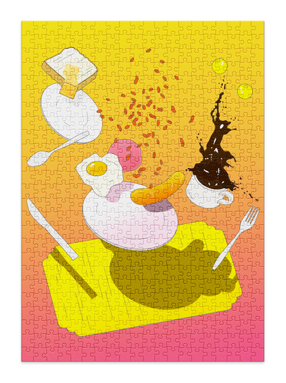 Cloudberries - Breakfast - 500 Piece Jigsaw Puzzle