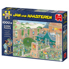 Box, turned left: Art Market by Jan Van Haasteren – 1000 Piece Jigsaw Puzzle (Jan van Haasteren)
