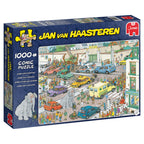 Box, turned right: Jumbo Goes Shopping by Jan Van Haasteren – 1000 Piece Jigsaw Puzzle (Jumbo)