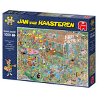 Box, turned left: Children's Birthday Party by Jan Van Haasteren – 1000 Piece Jigsaw Puzzle (Jan van Haasteren)