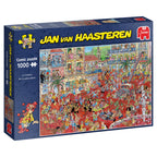 Box, turned right: The Tomato Battle by Jan Van Haasteren – 1000 Piece Jigsaw Puzzle (Jan van Haasteren)