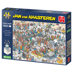 Box, turned left: Futureproof Fair by Jan Van Haasteren – 1000 Piece Jigsaw Puzzle (Jan van Haasteren)