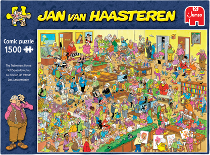 Jan Van Haasteren - The Retirement Home - 1500 Piece Jigsaw Puzzle