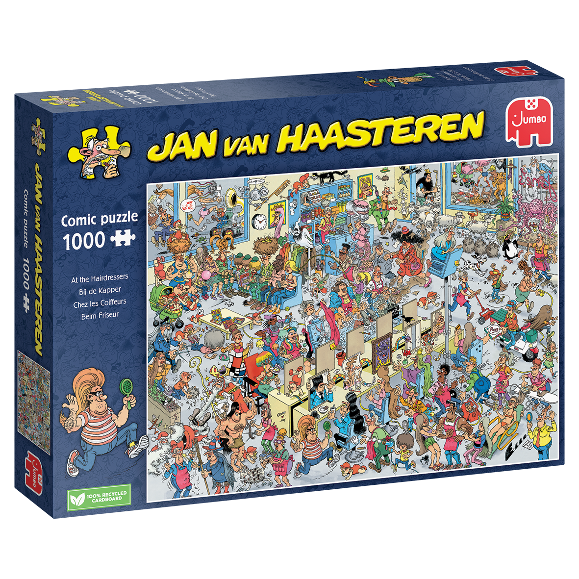 The Hairdressers by Jan Van Haasteren – 1000 Piece Jigsaw Puzzle (Jan Van Haasteren)