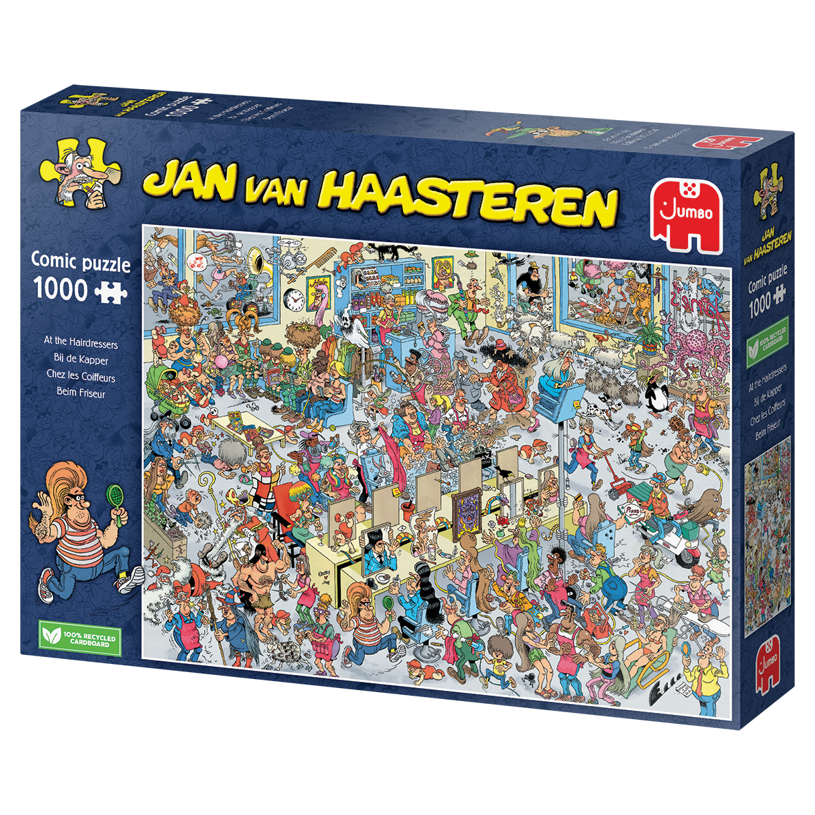 Jan Van Haasteren - The Hairdressers - 1000 Piece Jigsaw Puzzle