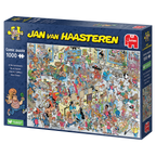The Hairdressers by Jan Van Haasteren – 1000 Piece Jigsaw Puzzle (Jan Van Haasteren)