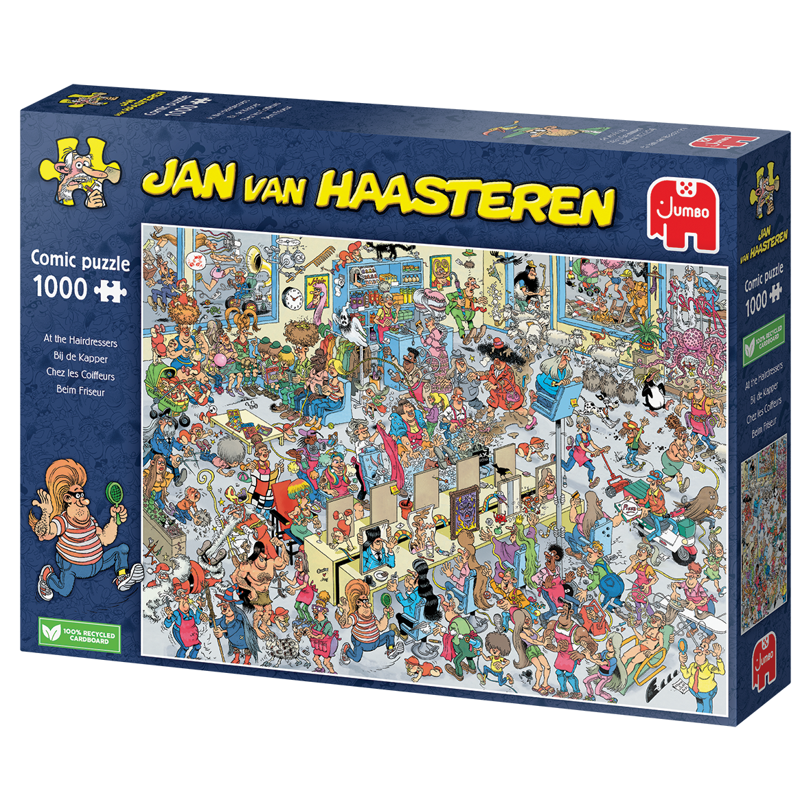 The Hairdressers by Jan Van Haasteren – 1000 Piece Jigsaw Puzzle (Jan Van Haasteren)
