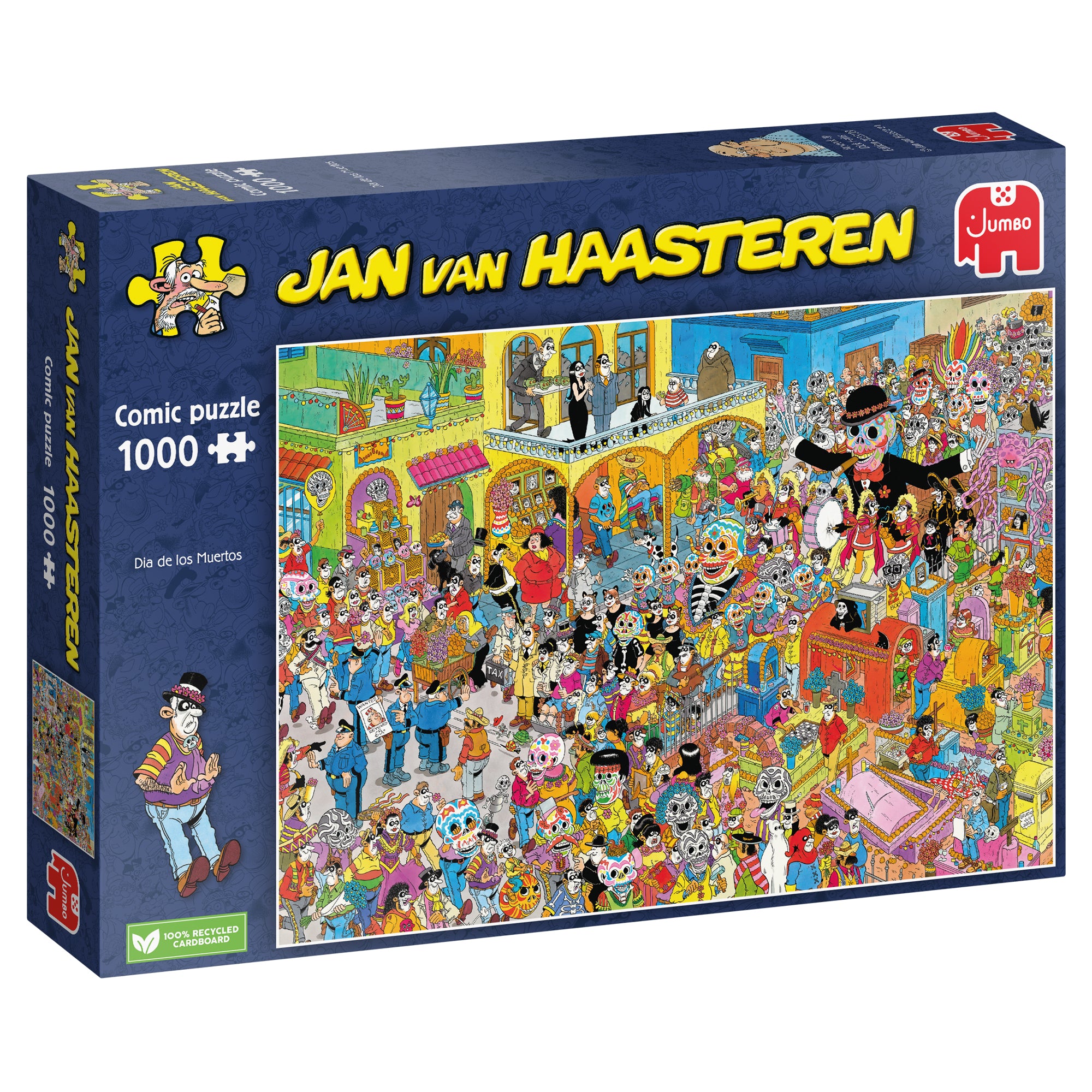 Dia de los Muertos by Jan Van Haasteren – 1000 Piece Jigsaw Puzzle (Jan Van Haasteren)