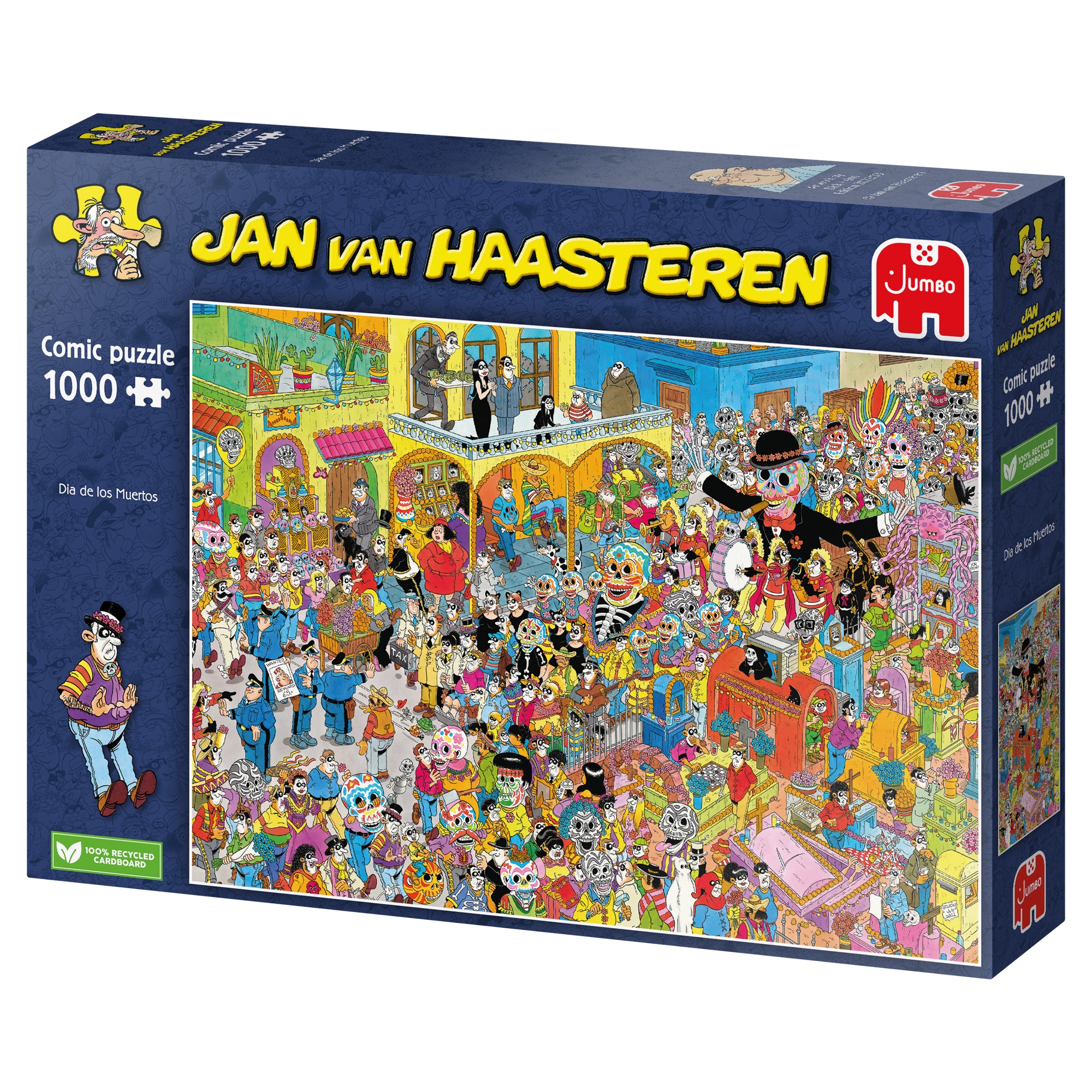Dia de los Muertos by Jan Van Haasteren – 1000 Piece Jigsaw Puzzle (Jan Van Haasteren)