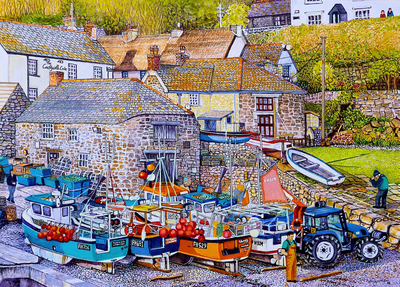 Cadgwith Cove – 500 XL Piece Jigsaw Puzzle (HOP)