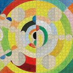 Relief-Disques by Robert Delaunay – 1000 Piece Jigsaw Puzzle (Pomegranate)
