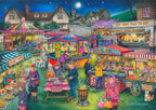Artwork: Village Fayre – 500 XL Piece Jigsaw Puzzle (House of Puzzles)