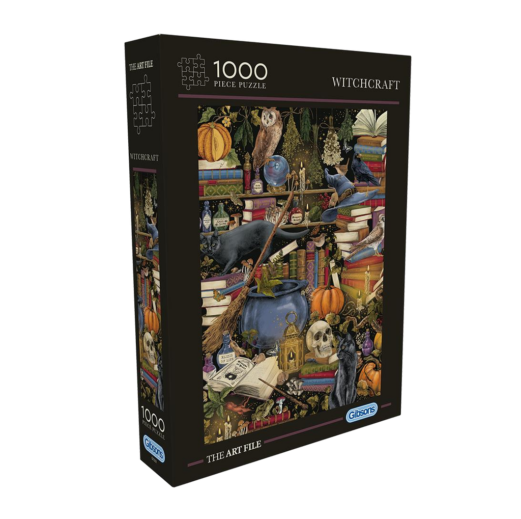 The Art File Witchcraft – 1000 Piece Jigsaw Puzzle (Gibsons)