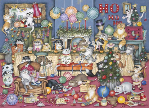 Feline Festivities – 1000 Piece Jigsaw Puzzle (Gibsons)