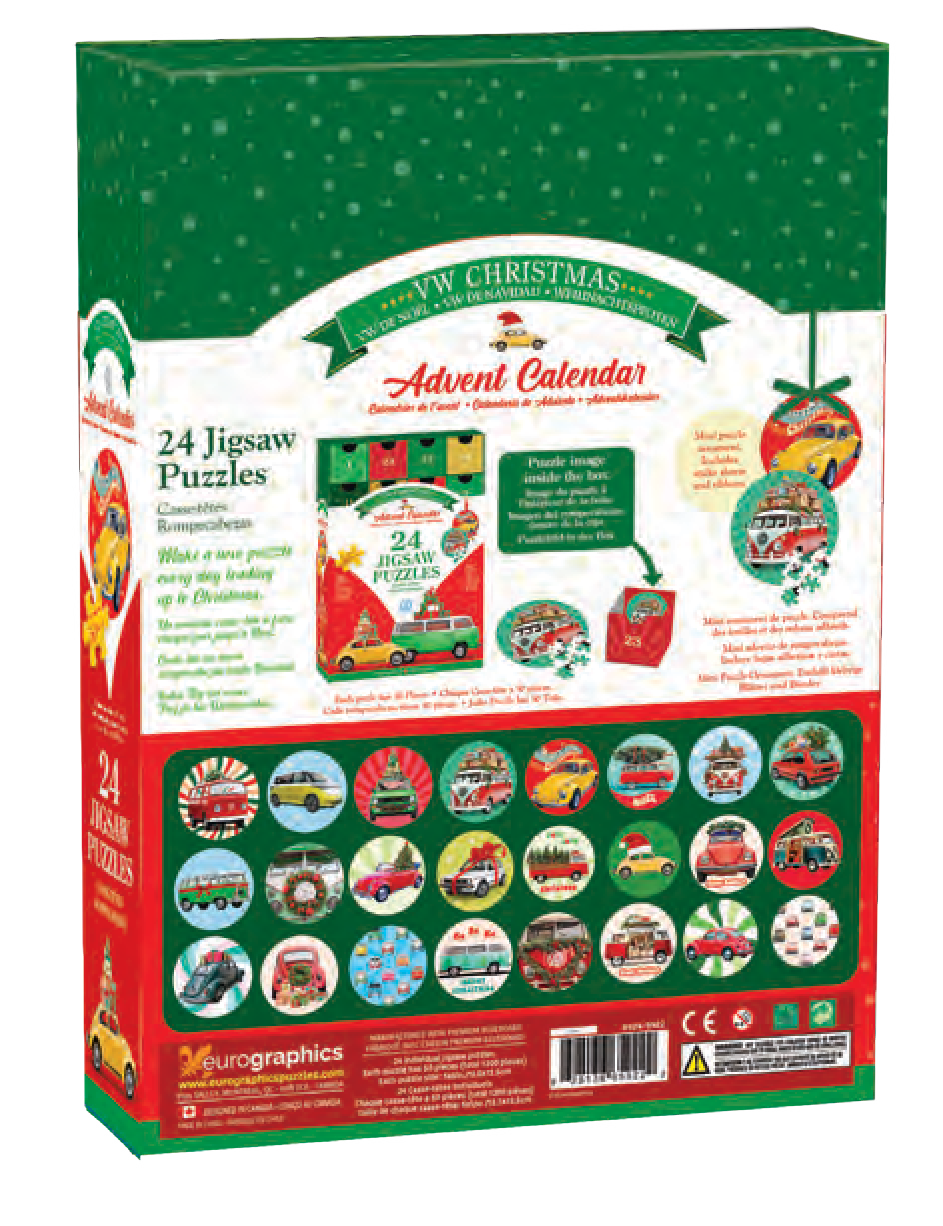 Advent Calendar – VW Christmas – Jigsaw Puzzle (Eurographics)