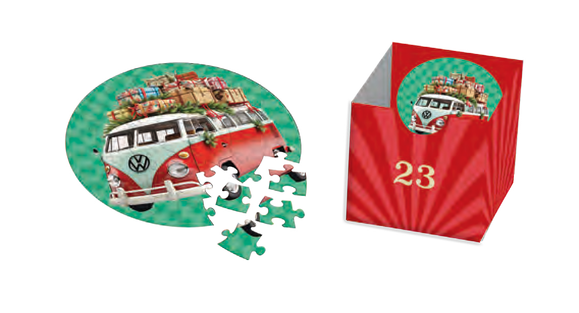 Advent Calendar – VW Christmas – Jigsaw Puzzle (Eurographics)