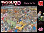 Box, straight on: Wasgij Destiny 22: Trip to the Tip! – 1000 Piece Jigsaw Puzzle (Wasgij)