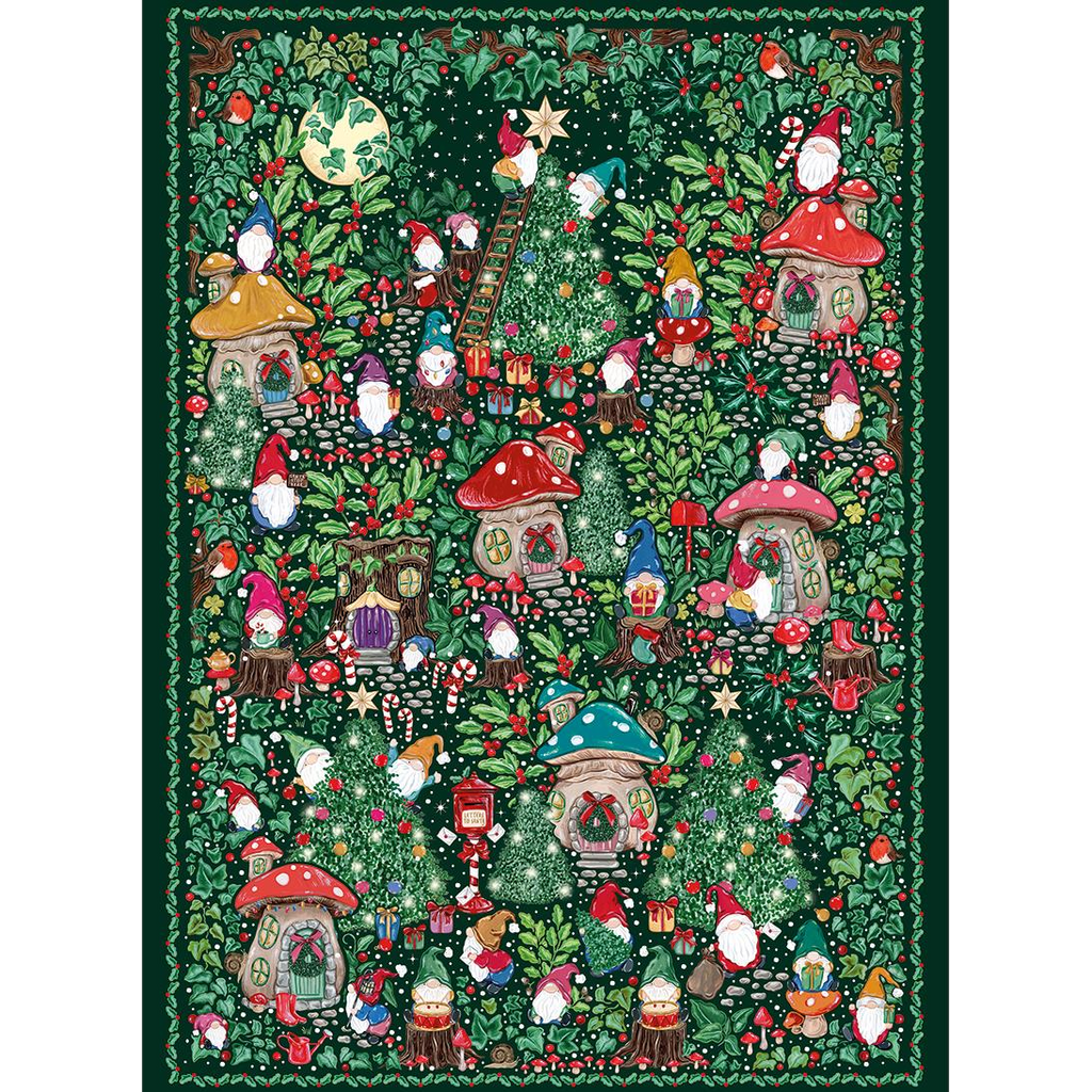 The Art File Christmas Village – 1000 Piece Jigsaw Puzzle (Gibsons)