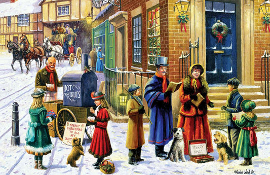 Gibsons - The Carol Singers - 500 Piece Jigsaw Puzzle