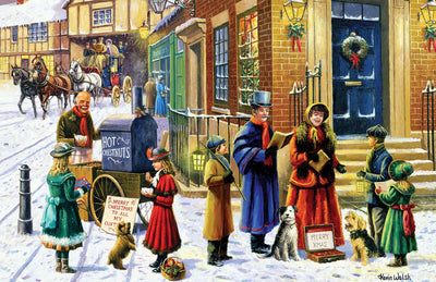 The Carol Singers – 500 Piece Jigsaw Puzzle (Gibsons)