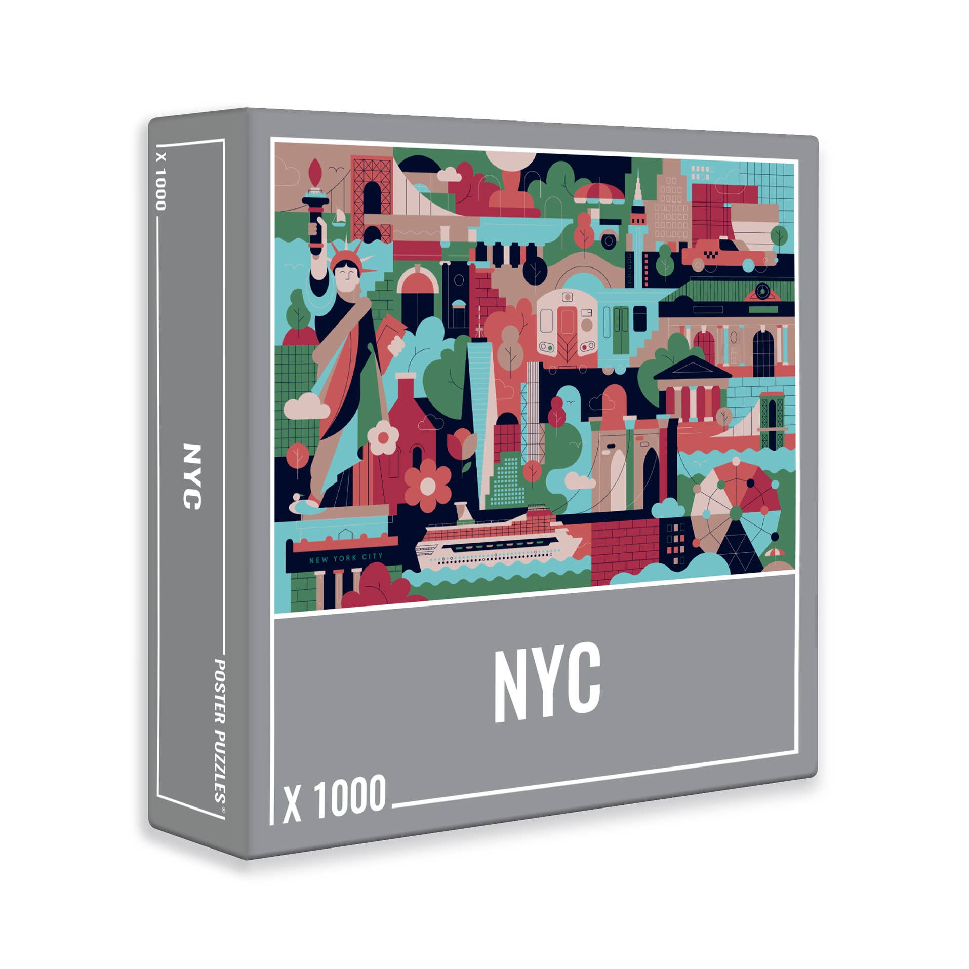 New York City – 1000 Piece Jigsaw Puzzle (Cloudberries)