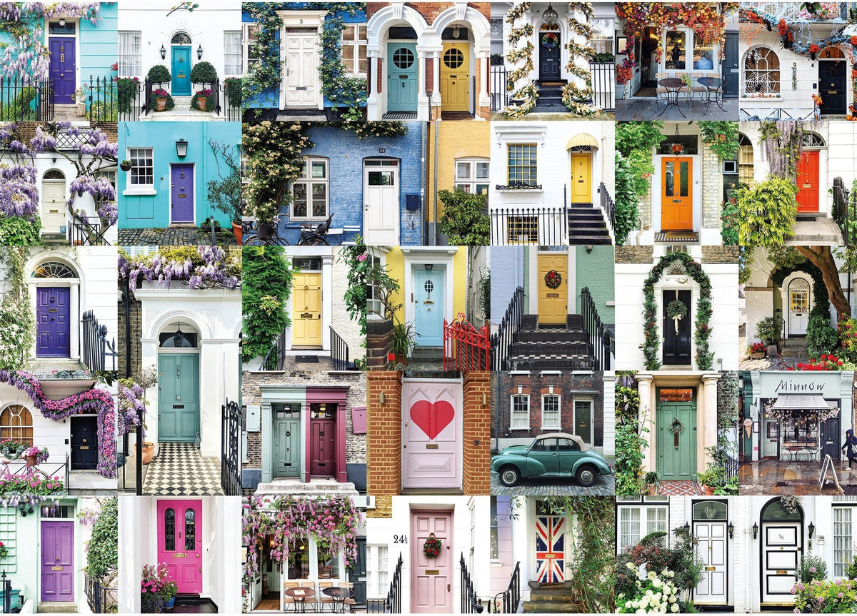 Artwork: The Doors of London – 1000 Piece Jigsaw Puzzle (Gibsons)