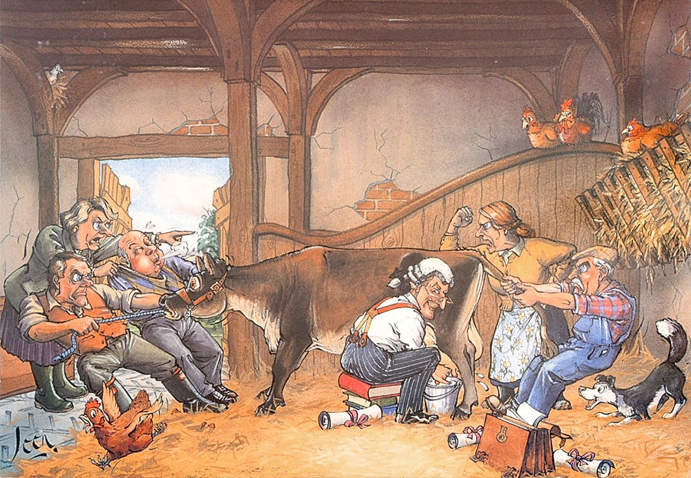 Artwork: The Milkman – 1000 Piece Jigsaw Puzzle (House of Puzzles)