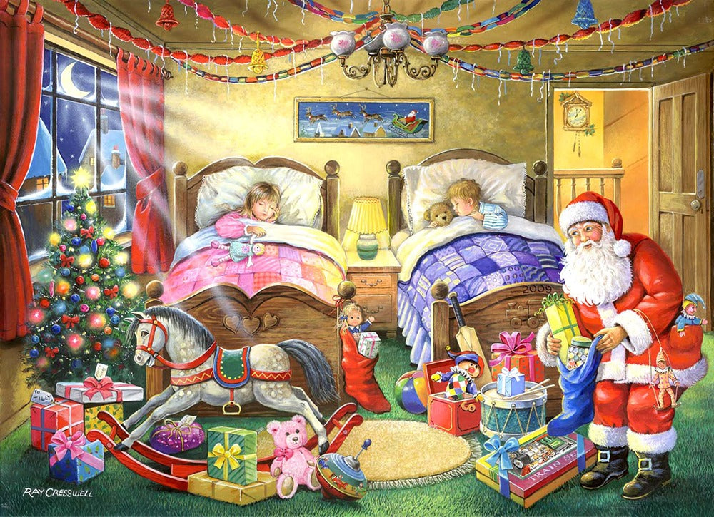 Artwork: Christmas Dreams – 1000 Piece Jigsaw Puzzle (House of Puzzles)