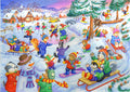 Artwork: Fun In The Snow – 80 Piece Jigsaw Puzzle (House of Puzzles)
