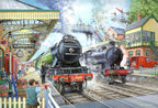 Artwork: Train Now Standing – 1000 Piece Jigsaw Puzzle (House of Puzzles)