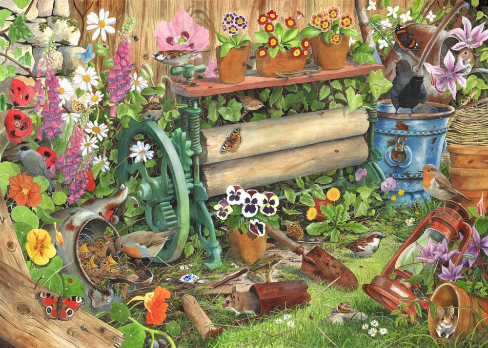 Artwork: Robin's Nest – 1000 Piece Jigsaw Puzzle (House of Puzzles)