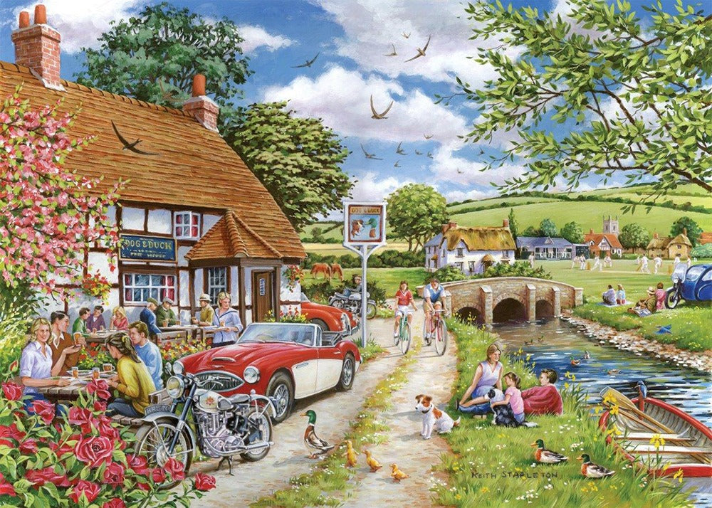 Artwork: Sunday Lunch – 1000 Piece Jigsaw Puzzle (House of Puzzles)