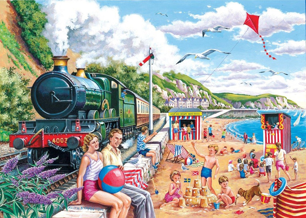 Artwork: Seaside Special – 250 Piece Jigsaw Puzzle (House of Puzzles)