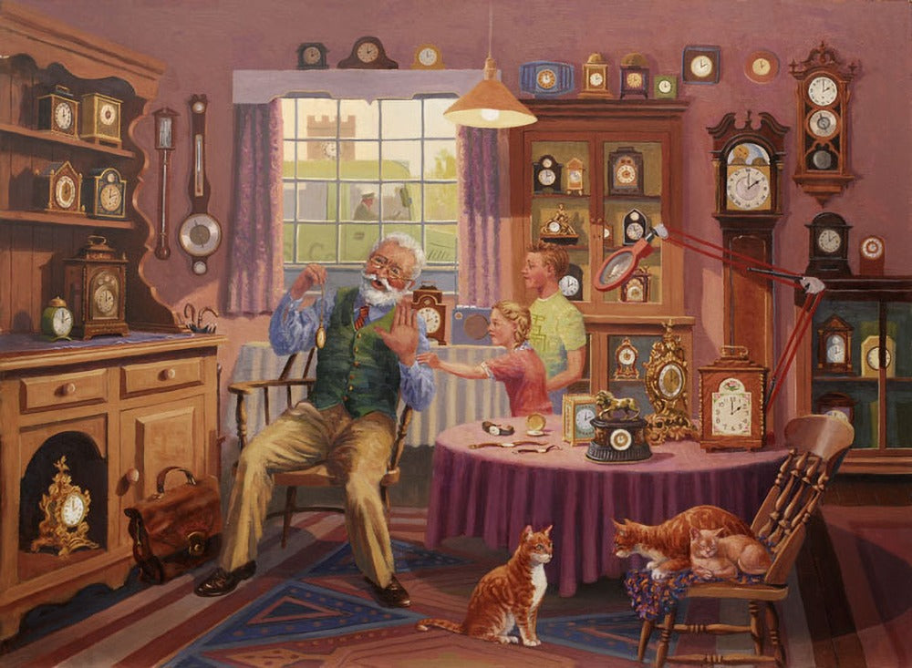 Artwork: Grandfather Time – 1000 Piece Jigsaw Puzzle (HOP)