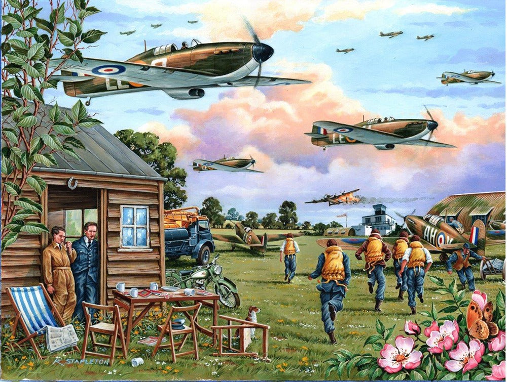 Artwork: Scramble – 1000 Piece Jigsaw Puzzle (House of Puzzles)